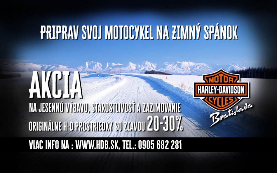 Motorky Harley-Davidson Bratislava